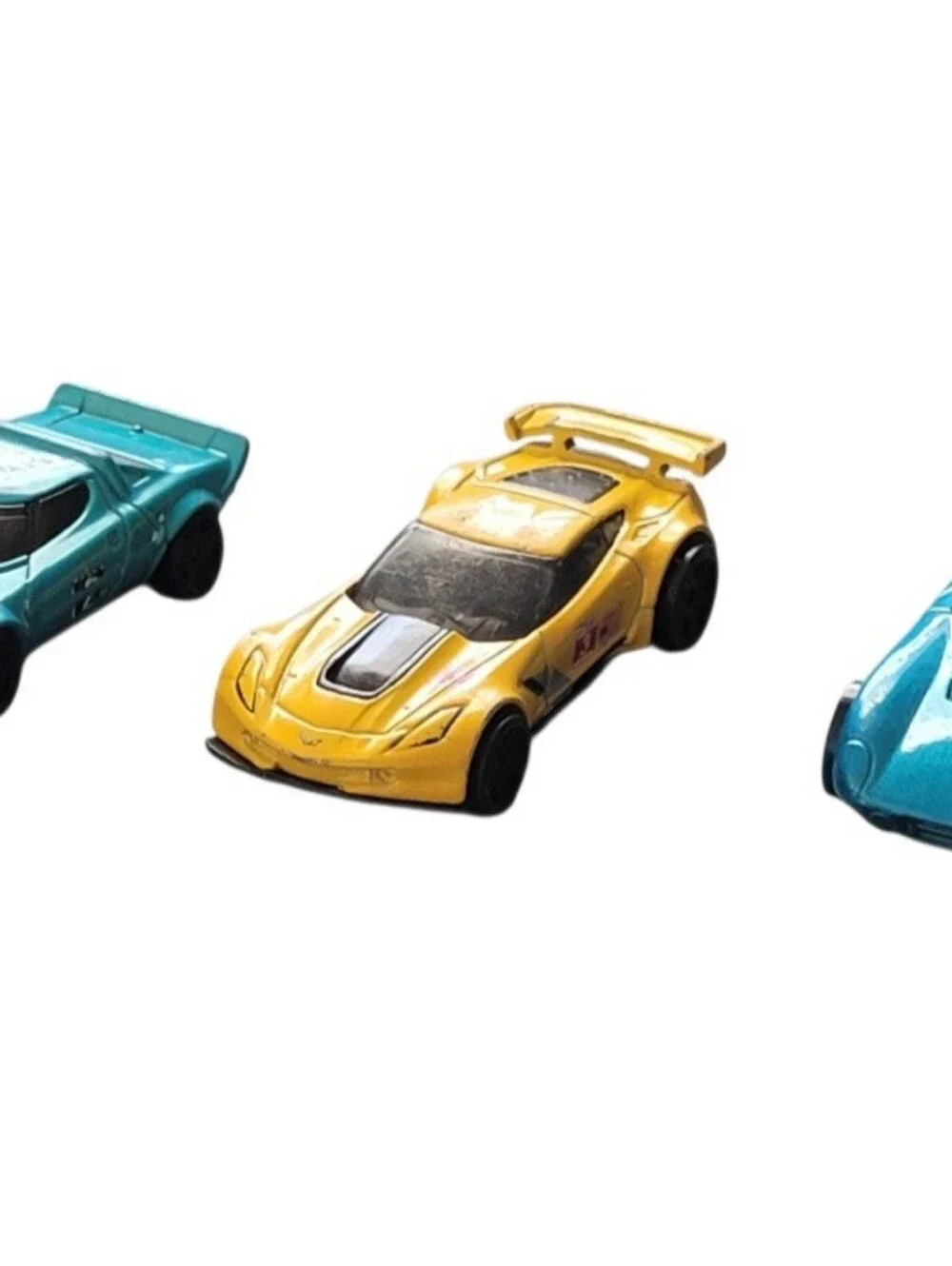 (Lot Of 3) Assorted Hot Wheels/ Shelby Cobra/ Lancia Stratos/ Chevrolet Corvette